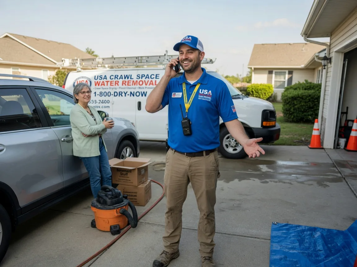 Crawl Space Water Removal Bellville, GA FAQs